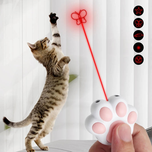Laserspeelgoed Kat | 5 Patronen | USB Oplaadbaar