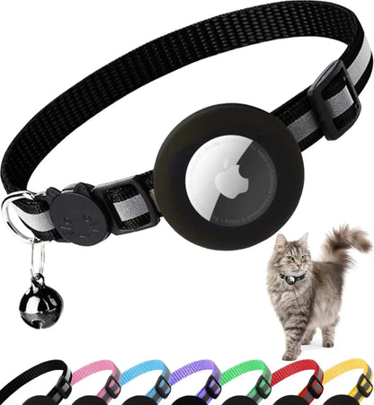 Kattenhalsband | Reflecterend & Belletje | Luchtlabelhouder | Verstelbaar