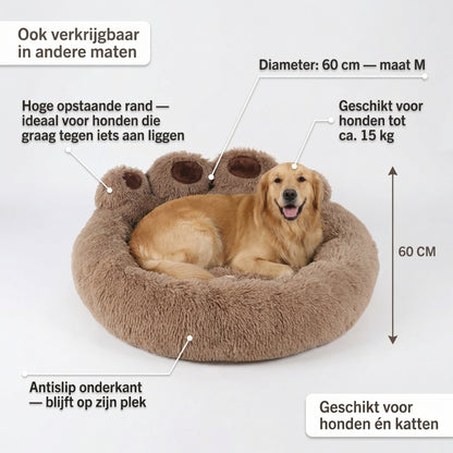 Pluche Hondenmand | Warm & Zacht | Kennel & Bank | S-XL