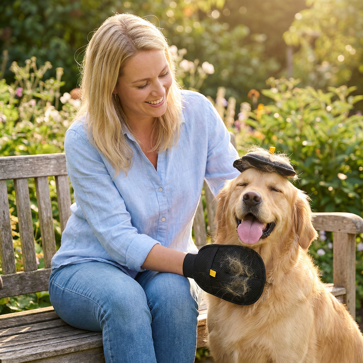 Verzorgingshandschoen Kat & Hond | Haar Verwijderen & Masseren | Set van 2