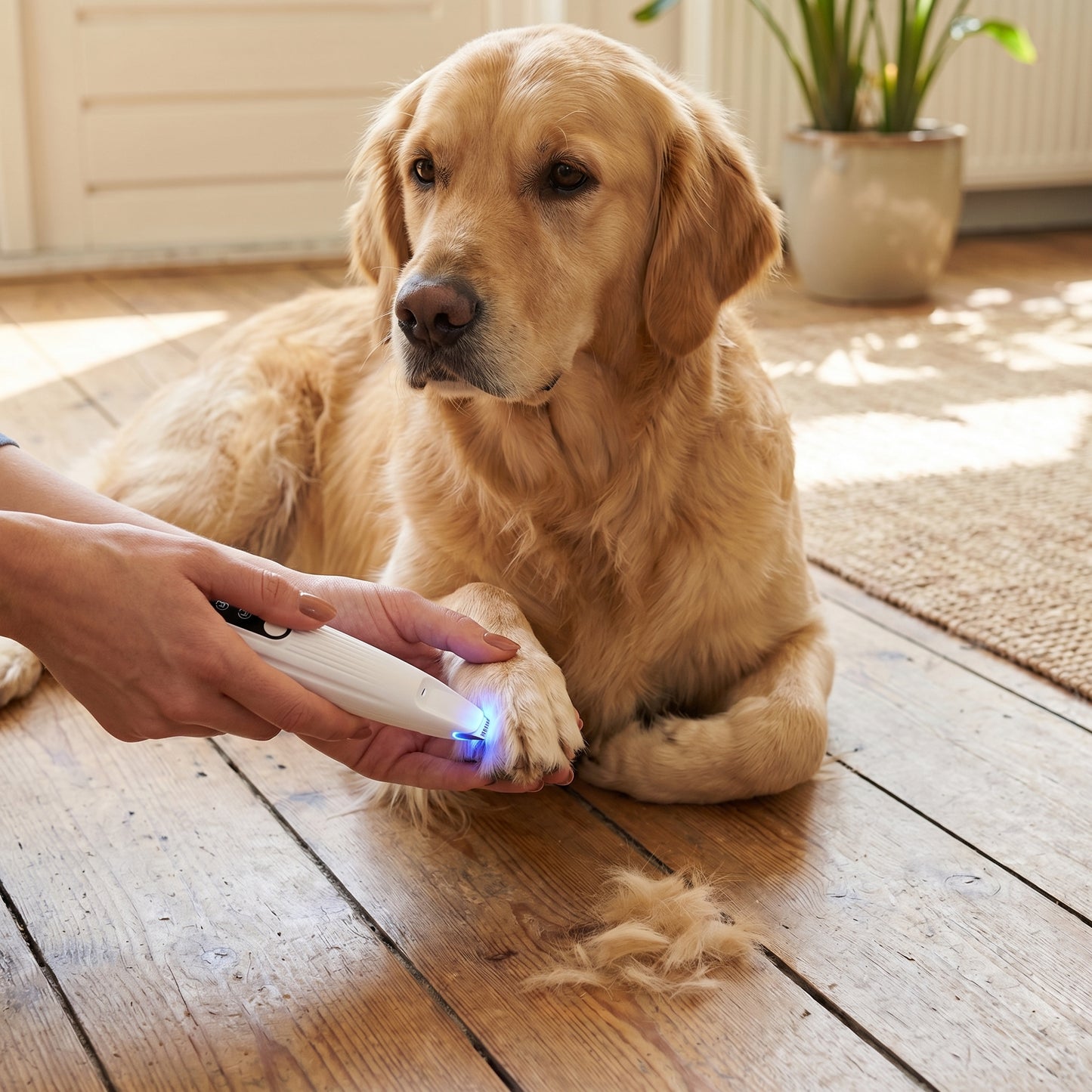 Poottrimmer Hond & Kat | LED-Verlichting | Keramisch Mes | Draadloos & Waterdicht
