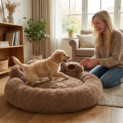 Pluche Hondenmand | Warm & Zacht | Kennel & Bank | S-XL