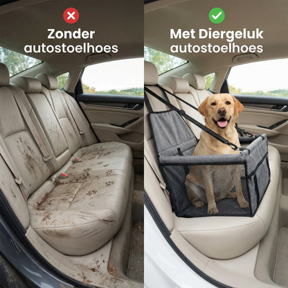 Autostoelhoes Hond & Kat | Opvouwbare Hangmat | Beschermde Achterbank