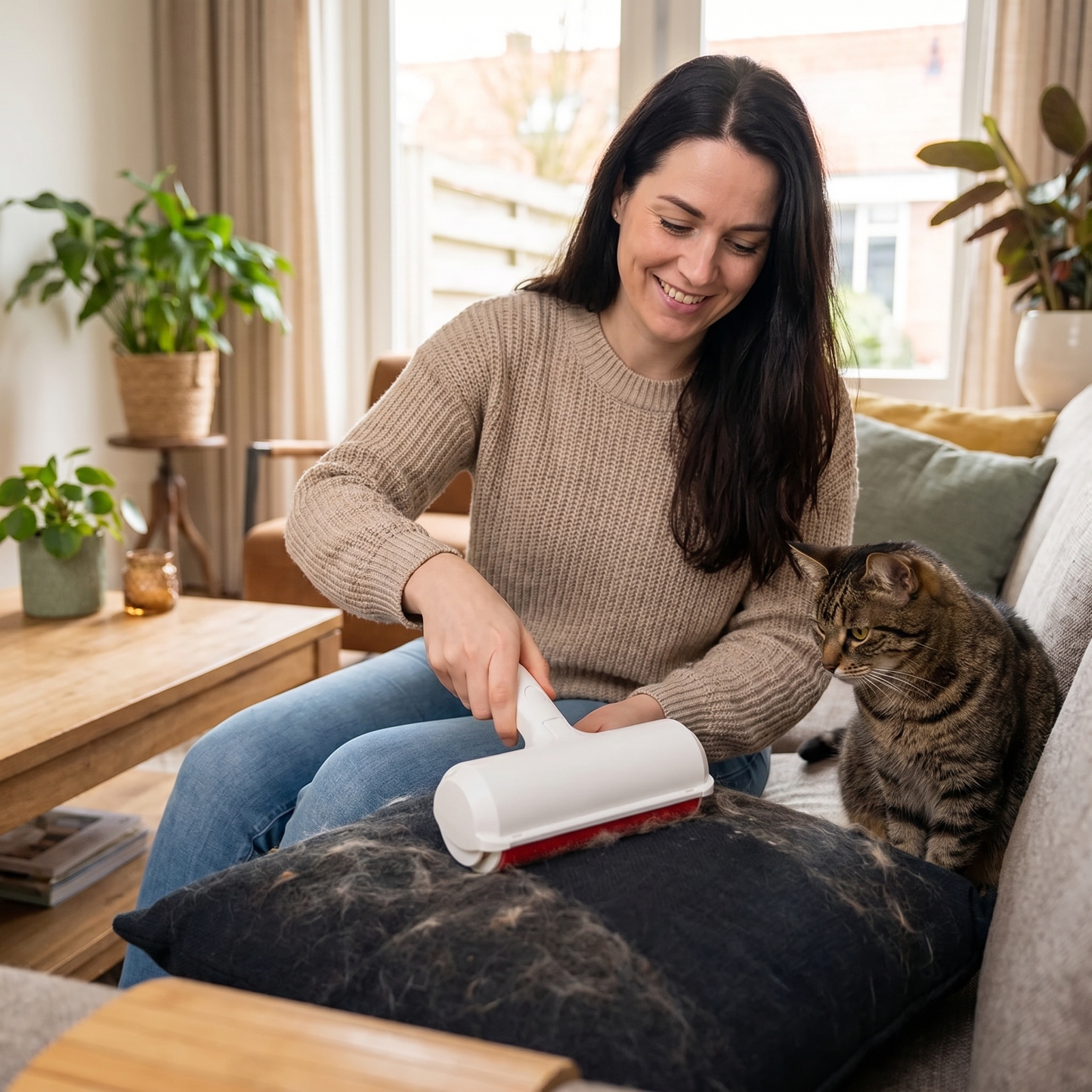 Herbruikbare Pluisroller | Dierenharen van Bank & Kleding | Zelfreinigend